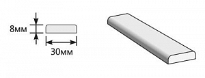 Товар Притворная планка 2000x30x8 M BRK5232